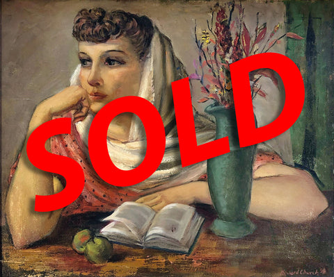 Howard Church - "Girl with Book"